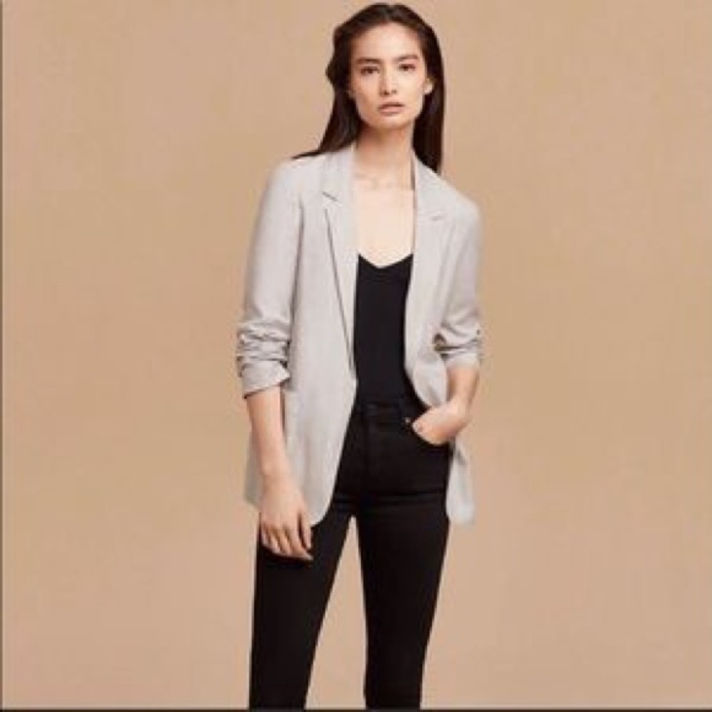 Talula grey light weight blazer